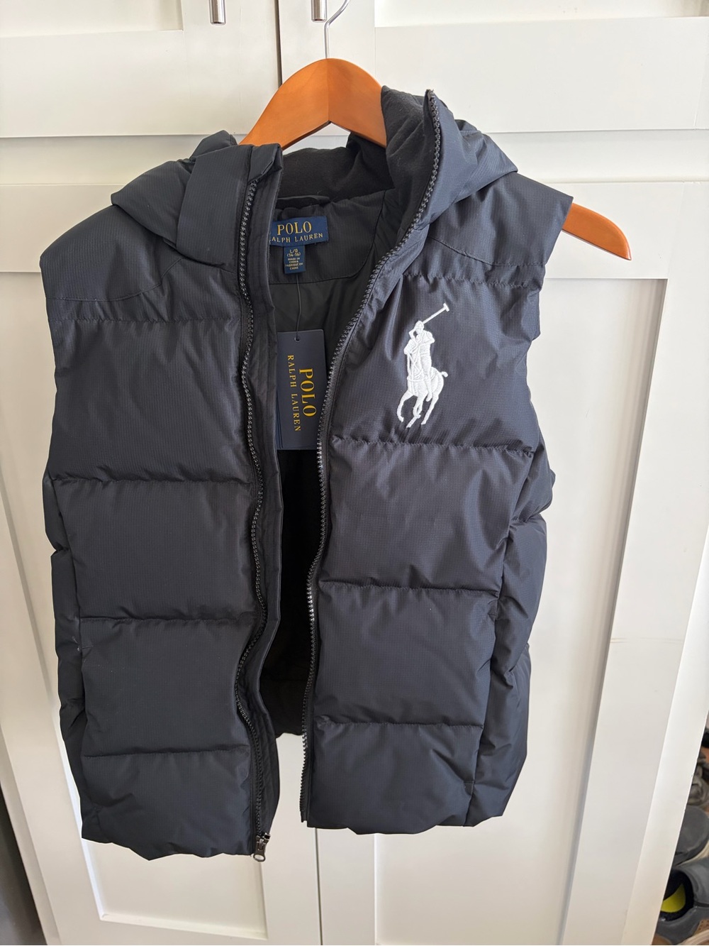 Polo by Ralph Lauren Black Puffer Vest